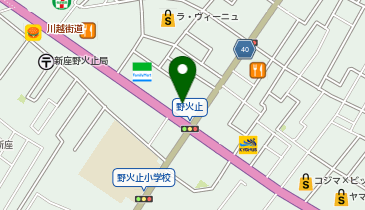 テルルランド新座店の地図画像