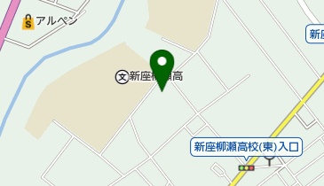 新座市役所 くるみの木の地図画像