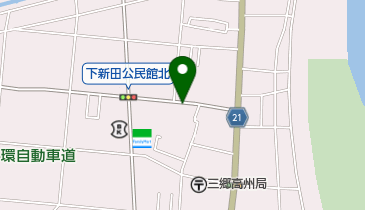 ヘアーサロンマットの地図画像