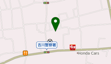 三郷市役所 世代交流館ふれあいパークの地図画像