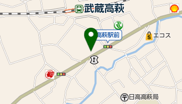 薬局アポック高萩店の地図画像