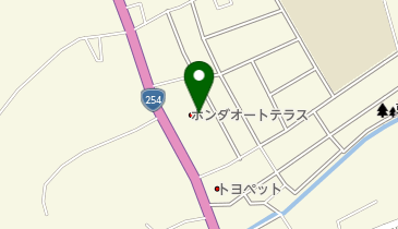 大井グループホームそよ風の地図画像