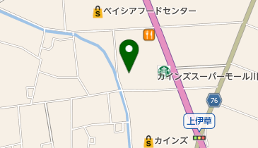 ペッツワン川島店の地図画像