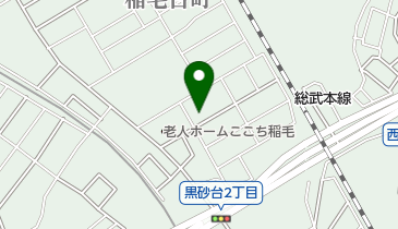 黒砂台鍼灸あん摩治療院の地図画像