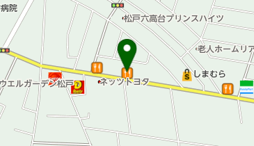 馬車道松戸六高台店の地図画像
