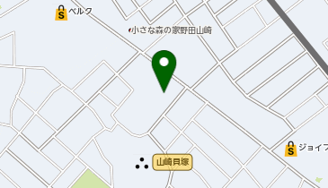 野天風呂湯の郷の地図画像