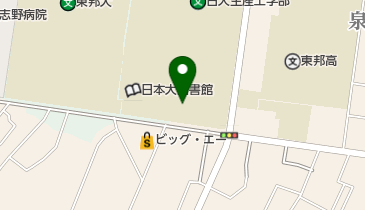 日本大学生産工学部自動車工学リサーチセンターの地図画像