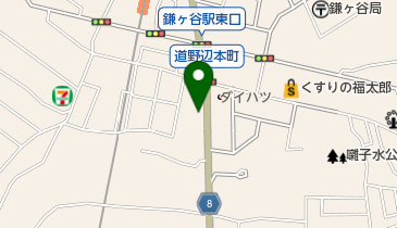 メナード化粧品鎌ヶ谷代行店の地図画像