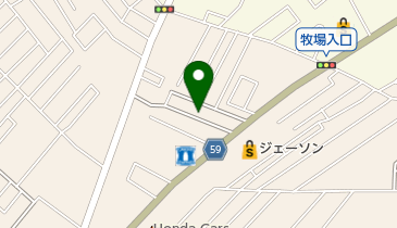 髪剪屋の地図画像