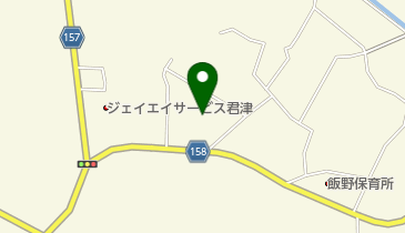 有限会社君津シルク・スクリーン社の地図画像