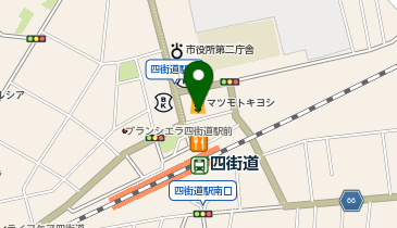 ポーラザビューティ四街道店の地図画像