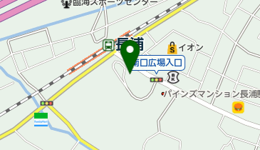 ヘアーサロンたなべの地図画像