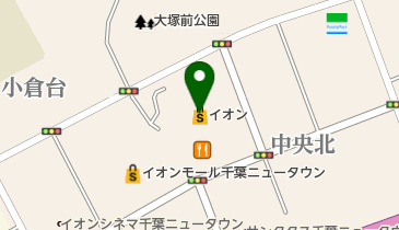 イオン新体操スクール千葉ニュータウン校の地図画像