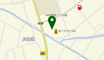 うさちゃんクリーニングヨークベニマル水戸浜田店の地図画像