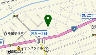 ヘアーオブジェ美雅の地図画像