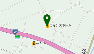 結城銀座惣菜店の地図画像