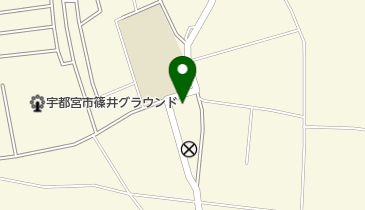 宇都宮市立 篠井小子どもの家・アップルハウスの地図画像