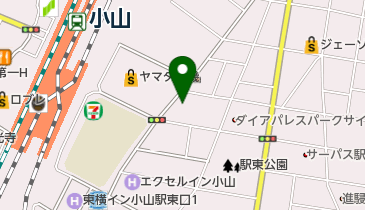 GINZASFEEL小山店の地図画像