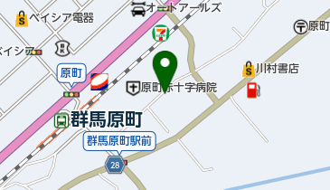 日本調剤原町薬局の地図画像