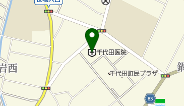 千代田医院美容外科の地図画像
