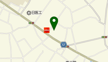 餃子のヨコミゾ工場直売所の地図画像