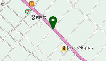 たねや理容室の地図画像