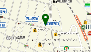 川口会計アカデミー西口校の地図画像