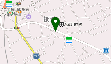 入間川オレンジ薬局の地図画像