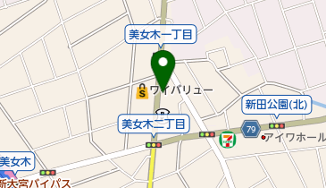 ヘアーサロンTOMの地図画像