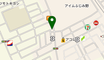 オハナ鍼灸マッサージ治療院の地図画像