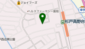 和味旬菜心花の地図画像