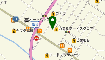 米乃家茂原店の地図画像