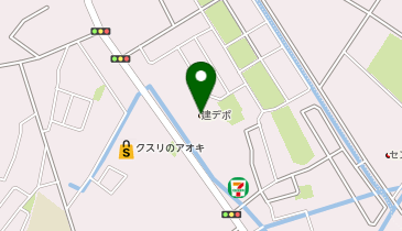 建デポ五井店の地図画像
