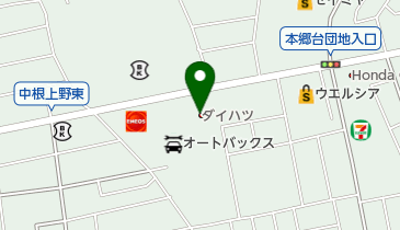 茨城トヨペット株式会社 ひたちなか昭和通り店の地図画像