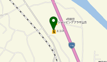 ハナトモエコス店の地図画像