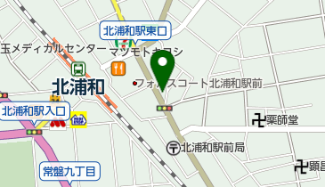 蓮の花の地図画像