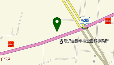 キャルウイングパーツセンターの地図画像