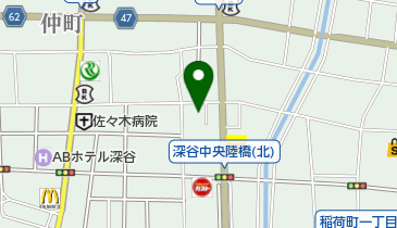 懐石亀山の地図画像