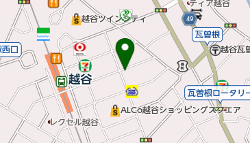 モードカジュアルオギノの地図画像