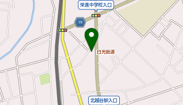 ピザハット北越谷店の地図画像