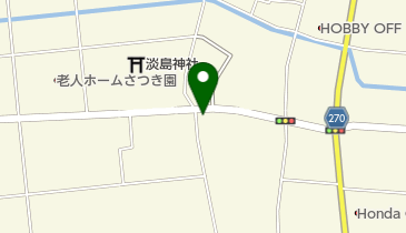 焼鳥とりうみの地図画像