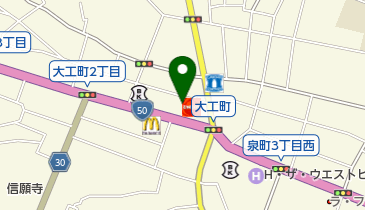 玉川屋の地図画像