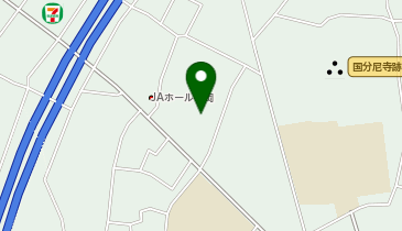 茨城パッシブハウスの地図画像