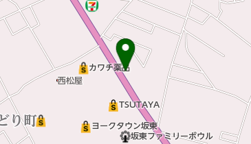 アミティ美容室の地図画像