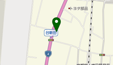 株式会社トヨタレンタリース栃木 台新田店の地図画像