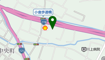 日光どうぶつ病院の地図画像