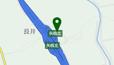 矢板北パーキングエリア上り線の地図画像