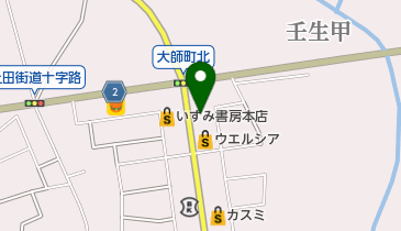 有限会社森田塗料の地図画像