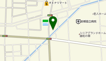 東京フットワン・ベイシア前橋みなみモール店の地図画像