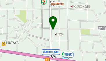 シモンズ株式会社北関東営業所ショールームの地図画像